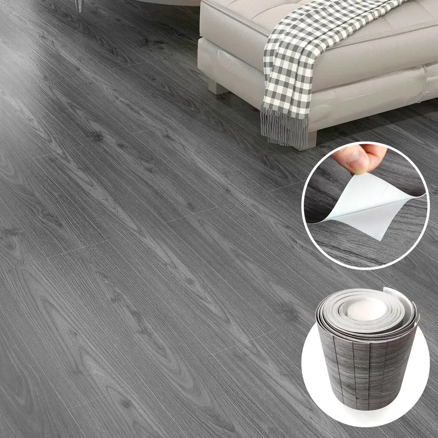 54 Sq.Ft,Wood Peel and Stick Floor Tiles,36 Pack Grey Vinyl Flooring No Adhesive Residue 366 Waterproof and NonSlip Laminate Flo
54 Sq.Ft,Wood Peel and Stick Floor Tiles,36 Pack Grey Vinyl Flooring No Adhesive Residue 366 Waterproof and NonSlip Laminate Flo