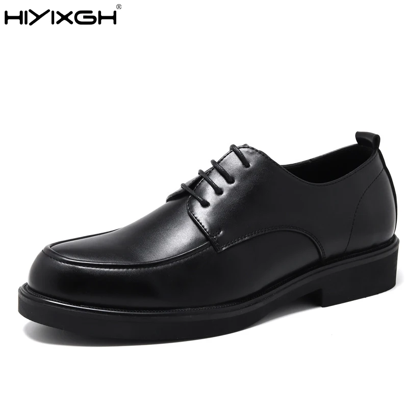2025 New Lace-Up Oxfords Shoes Leather Men Wedding Dress Shoes Casual Male Breathable Business Flats All-match Mens Walking Shoe
2025 New Lace-Up Oxfords Shoes Leather Men Wedding Dress Shoes Casual Male Breathable Business Flats All-match Mens Walking Shoe
