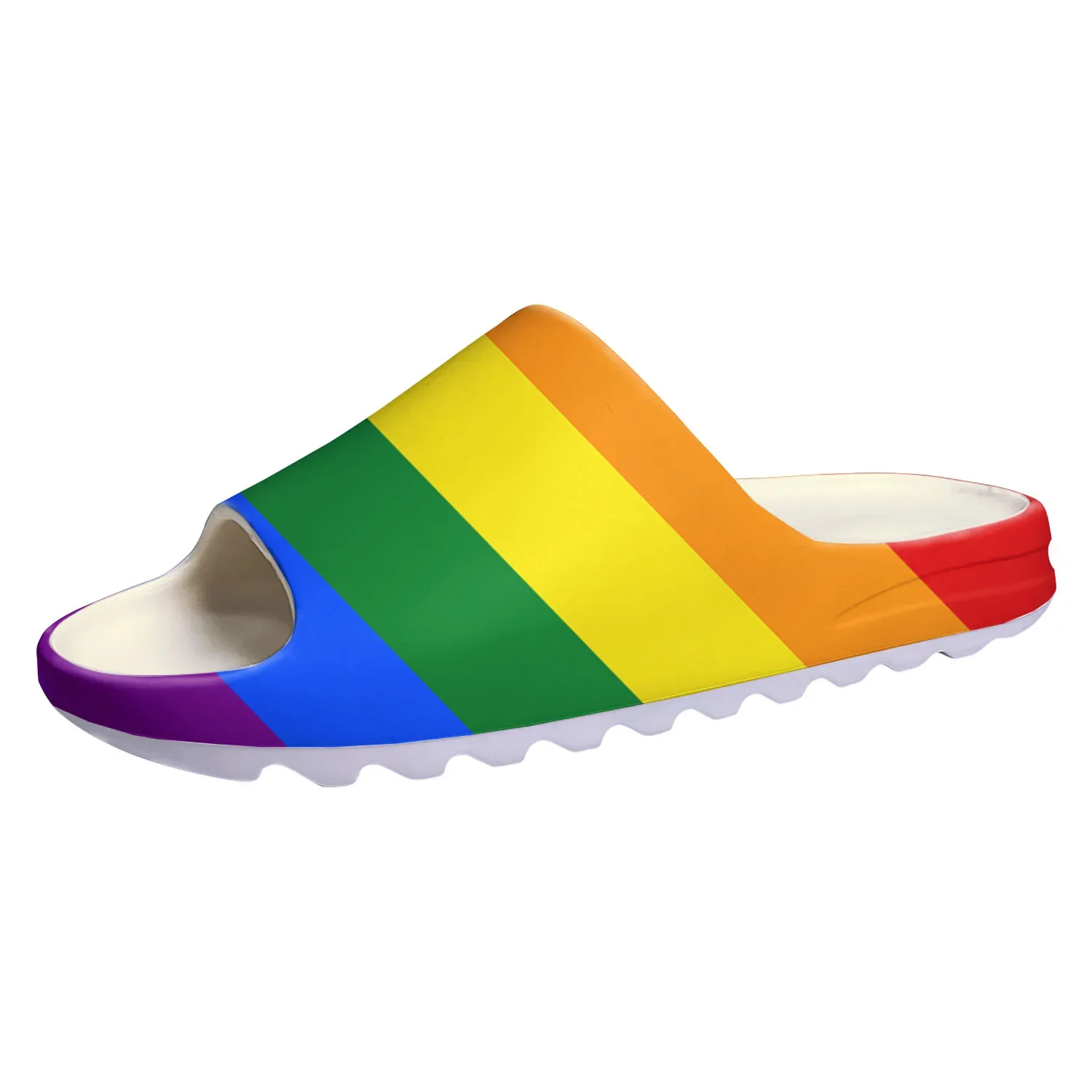 LGBT ocmogic Pride rainbow Soft Sole Sllipers Home Clogs Customized Step On Water Shoes Mens Womens Teenager Step in Sandals
LGBT ocmogic Pride rainbow Soft Sole Sllipers Home Clogs Customized Step On Water Shoes Mens Womens Teenager Step in Sandals