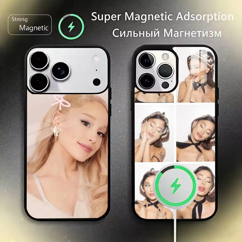 Pop singer A-Ariana Phone Case For iPhone 17,16,15,14,13,12,11Plus,Pro,Max for Magnetic Wireless Charging
Pop singer A-Ariana Phone Case For iPhone 17,16,15,14,13,12,11Plus,Pro,Max for Magnetic Wireless Charging