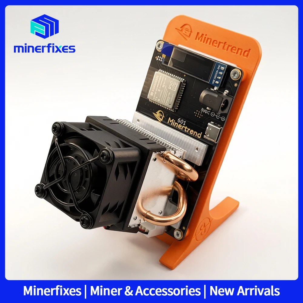 Minertrend Brand New Bitaxe Gamma 601 Bitcoins Miner SHA-256 1.5TH/s 25W BM1370 ASIC Miner Home BTC Miner Cryptos Mining Machine
Minertrend Brand New Bitaxe Gamma 601 Bitcoins Miner SHA-256 1.5TH/s 25W BM1370 ASIC Miner Home BTC Miner Cryptos Mining Machine
