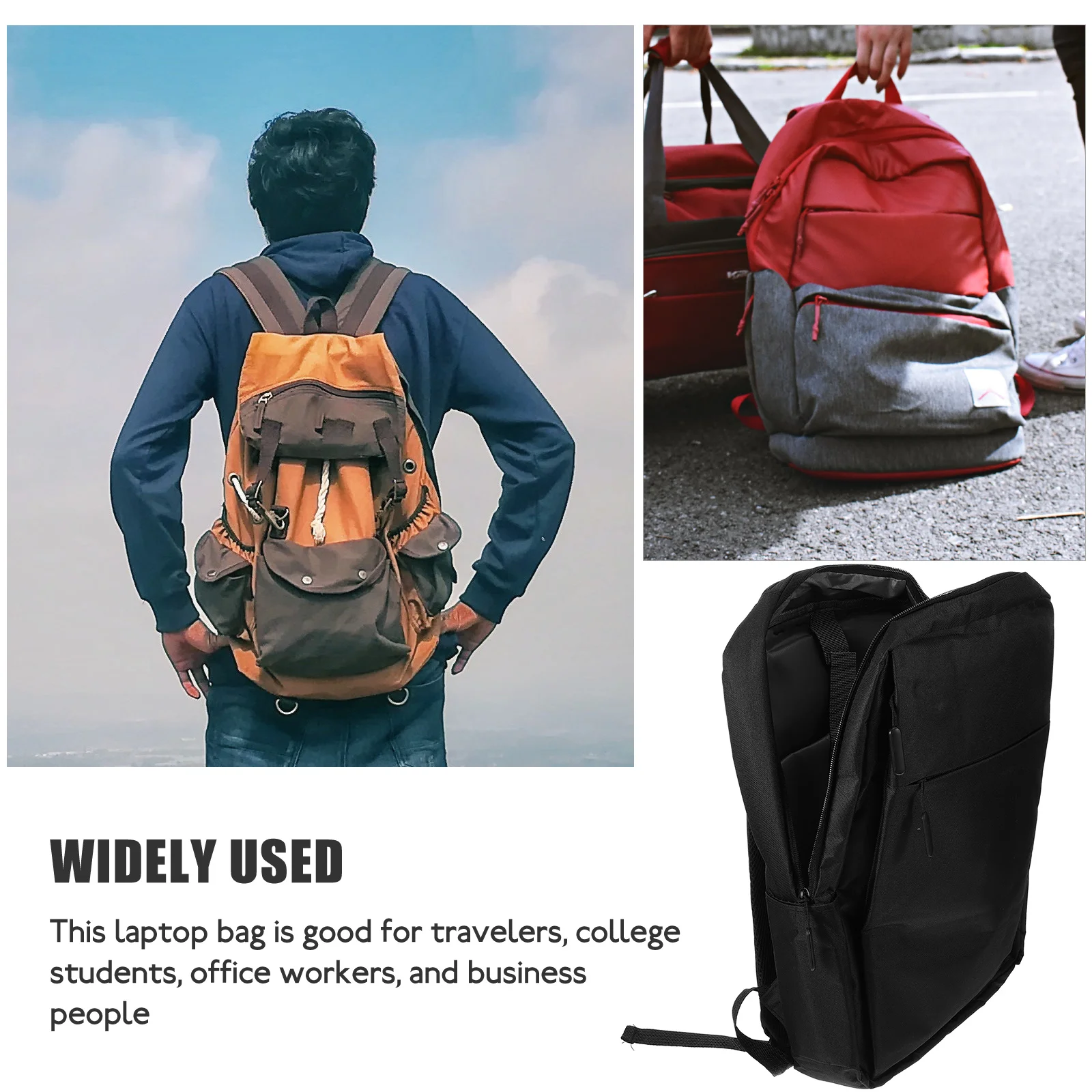 Laptop Backpack Oxford Cloth Lightweight Mens Business Travel Laptop Bag Portable Tablet Carrier Large Backpack Protection
Laptop Backpack Oxford Cloth Lightweight Mens Business Travel Laptop Bag Portable Tablet Carrier Large Backpack Protection