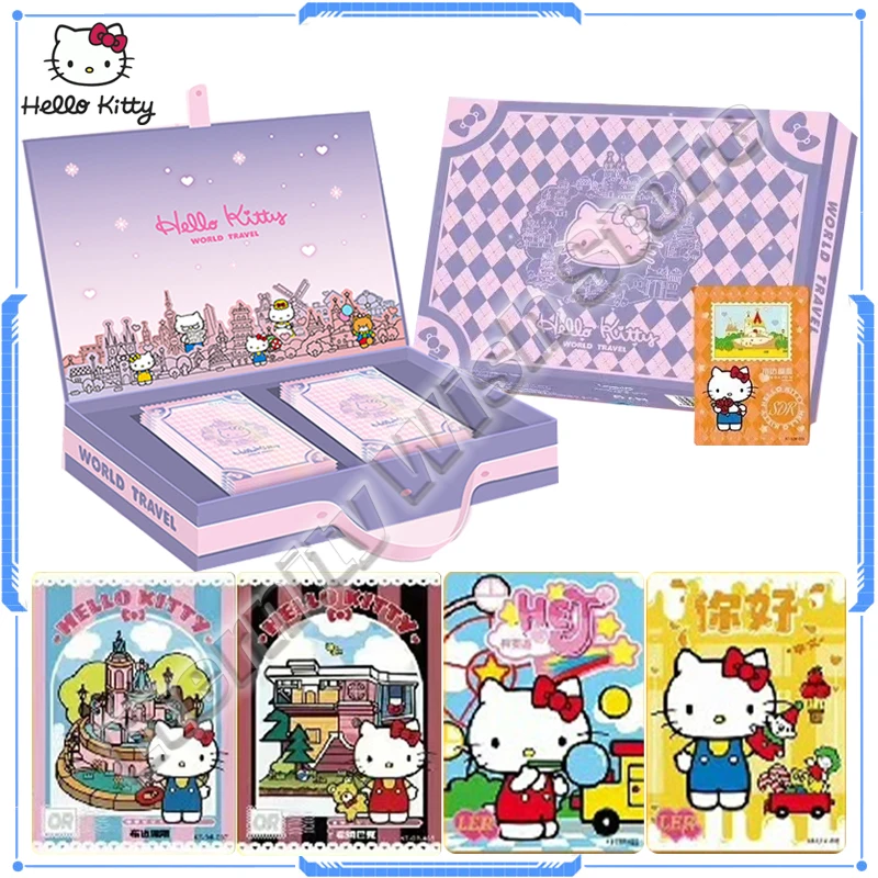 Карта Hello Kitty, мультяшная фигурка, серия путешествий, коллекция, памятные карты, торговая карта, игрушки, подарок
Карта Hello Kitty, мультяшная фигурка, серия путешествий, коллекция, памятные карты, торговая карта, игрушки, подарок
