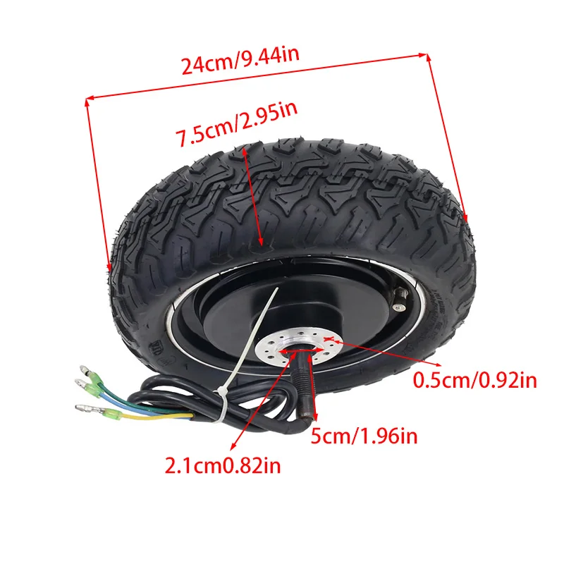 Upgrade 48V 1000W Hub Motor for KUGOO G-Booster Honghao S12 Front and Rear Wheel 85/65-6.5 Vacuum Tyre Modified Accessories
Upgrade 48V 1000W Hub Motor for KUGOO G-Booster Honghao S12 Front and Rear Wheel 85/65-6.5 Vacuum Tyre Modified Accessories