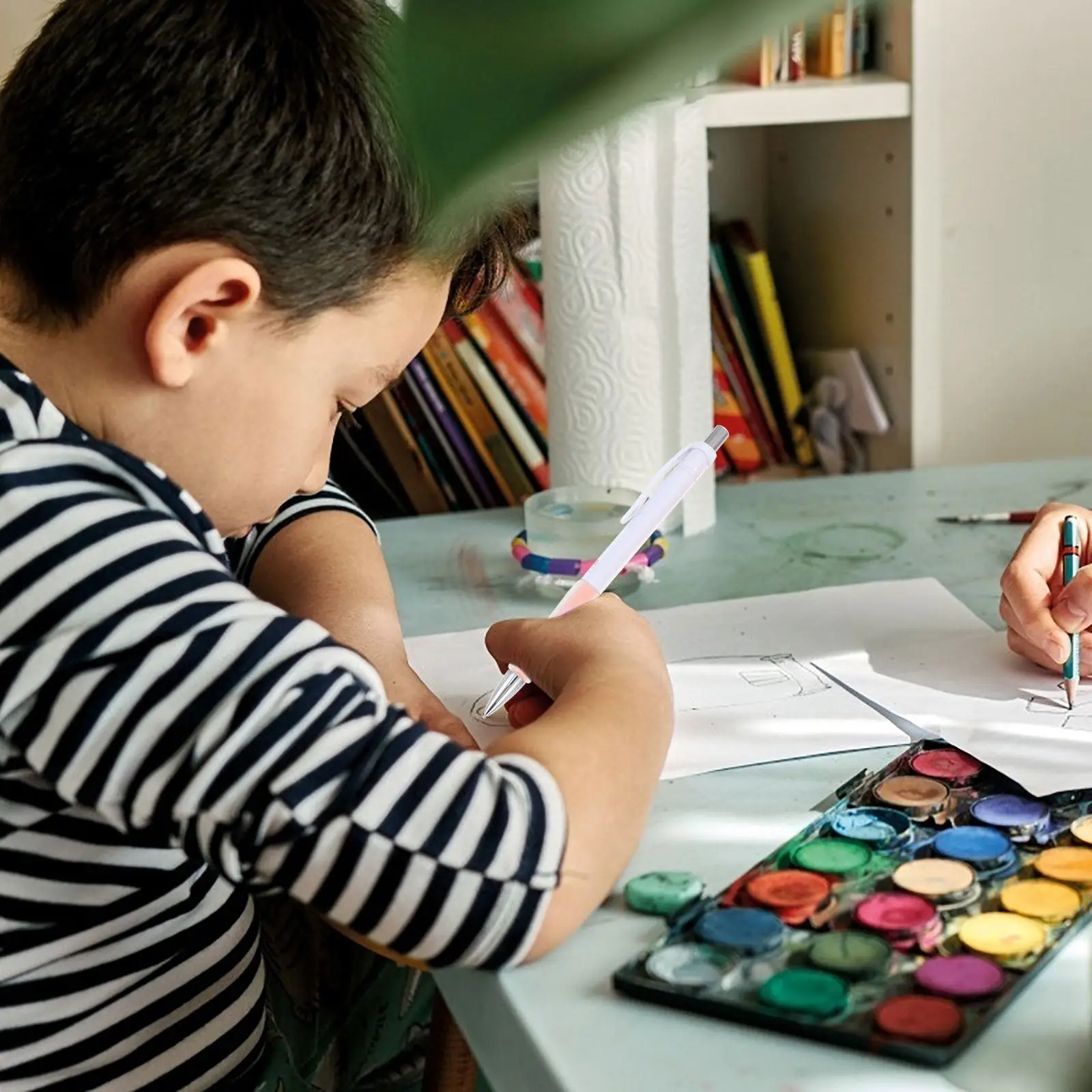 Набор из 4 механических карандашей для студентов, 0.7 мм, прозрачные, для школы и рисования, удобные канцелярские принадлежности
Набор из 4 механических карандашей для студентов, 0.7 мм, прозрачные, для школы и рисования, удобные канцелярские принадлежности