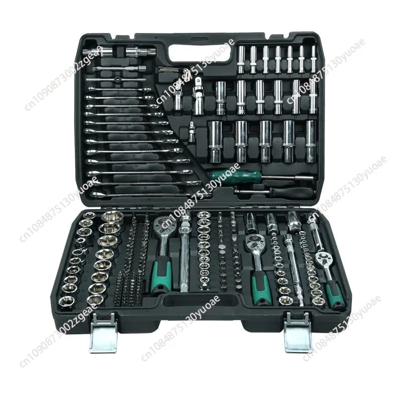 216 Piece Auto Repair Spanner Ratchet Wrench Steel Car Tool DIY Automotive Mechanic Home Tool Kit Set
216 Piece Auto Repair Spanner Ratchet Wrench Steel Car Tool DIY Automotive Mechanic Home Tool Kit Set
