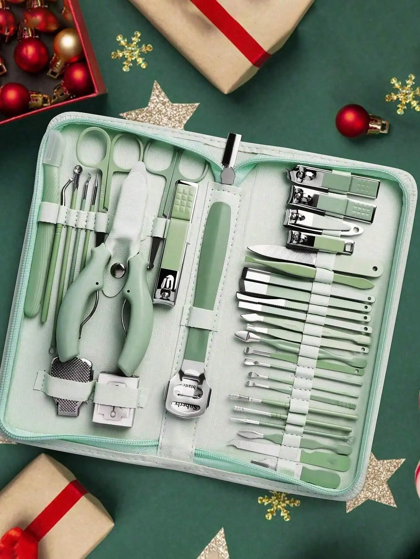 Professional Stainless Steel Nail Clippers Set With Ear Cleaning Tool And Nail File - Durable And Portable Foot & Nail Care Tools, Suitable For Fingernails And Toenails
Professional Stainless Steel Nail Clippers Set With Ear Cleaning Tool And Nail File - Durable And Portable Foot & Nail Care Tools, Suitable For Fingernails And Toenails