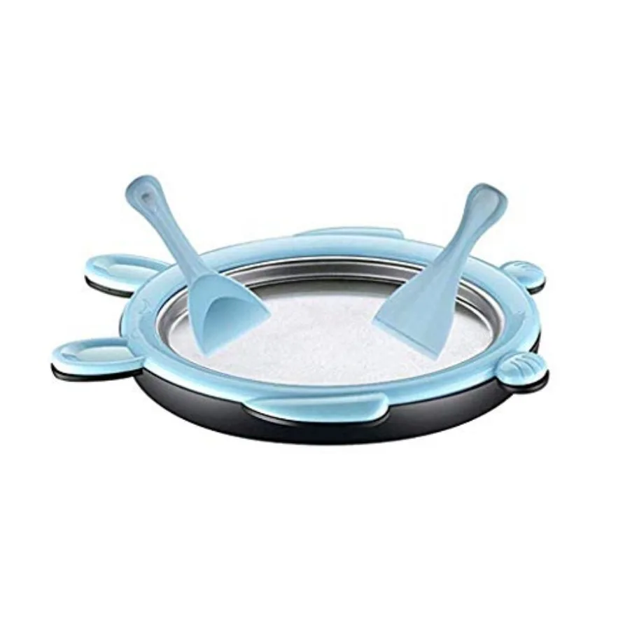 Cartoon Mini Fried Ice Cream Yogurt Making Machine Fruit Roll Maker Pan Summer Cool Ice Make Ice For Pink Blue Color:A (B)
Cartoon Mini Fried Ice Cream Yogurt Making Machine Fruit Roll Maker Pan Summer Cool Ice Make Ice For Pink Blue Color:A (B)