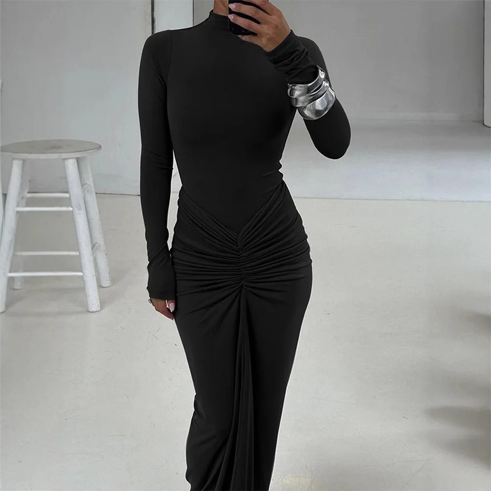 Весенняя новинка: сексуальное платье с эффектом стройной талии, однотонное, длинное, элегантное, с плиссировкой.
Весенняя новинка: сексуальное платье с эффектом стройной талии, однотонное, длинное, элегантное, с плиссировкой.