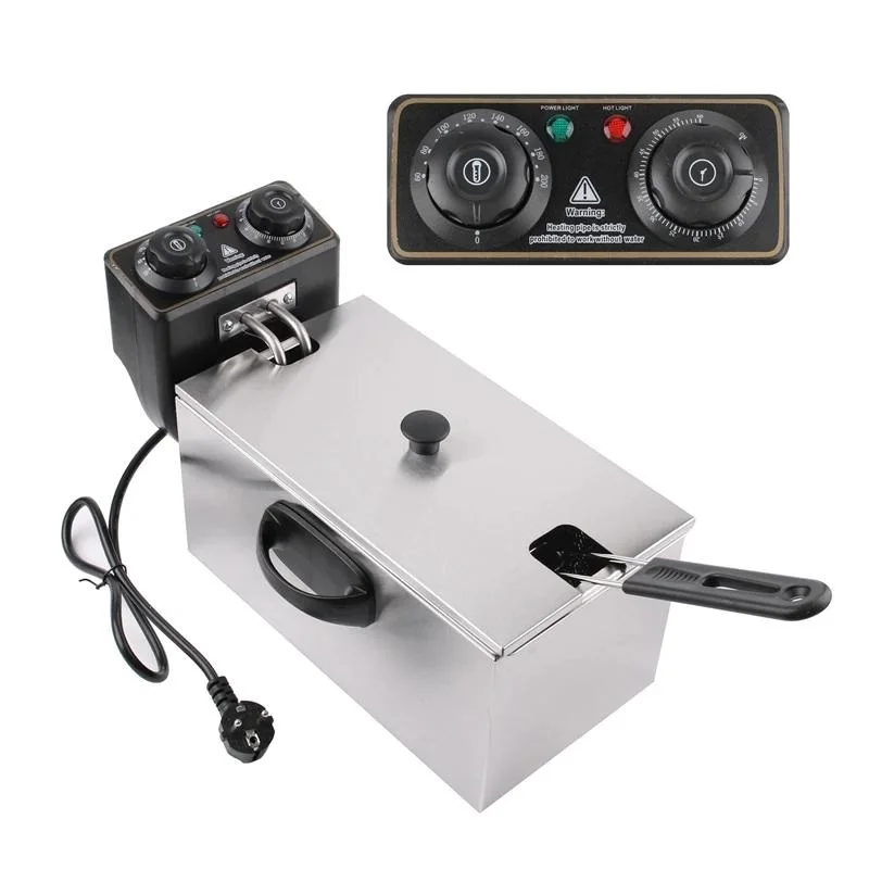 Электрическая фритюрница 2000 Вт, термостат, емкость 4 л, гриль из жареной курицы, машина для жарки картофеля фри, масляная духовка, прибор для приготовления пищи
Электрическая фритюрница 2000 Вт, термостат, емкость 4 л, гриль из жареной курицы, машина для жарки картофеля фри, масляная духовка, прибор для приготовления пищи