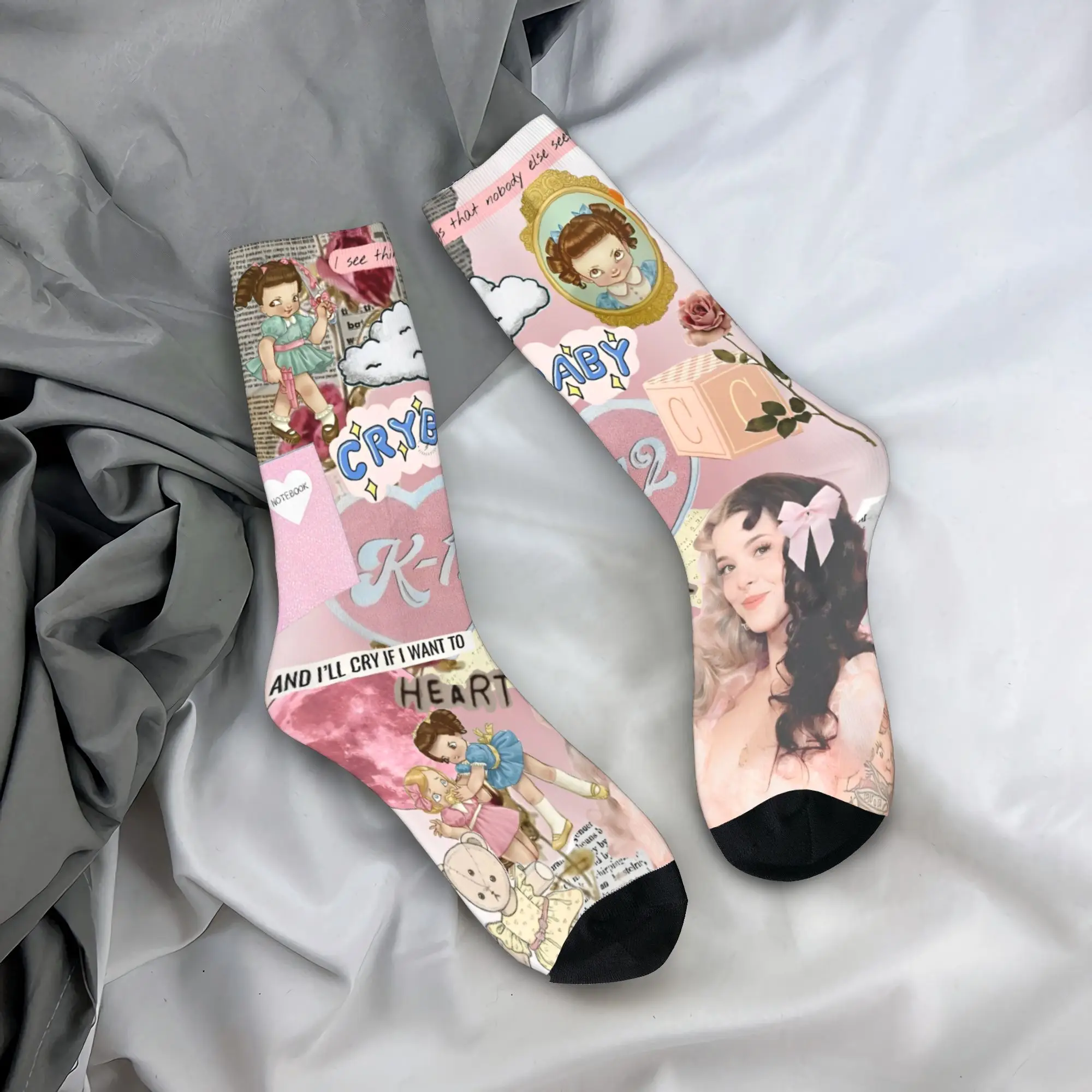 Носки с узором Melanie Martinez, осенние чулки, модные мужские качественные носки унисекс, нескользящие носки для спорта на открытом воздухе с принтом
Носки с узором Melanie Martinez, осенние чулки, модные мужские качественные носки унисекс, нескользящие носки для спорта на открытом воздухе с принтом