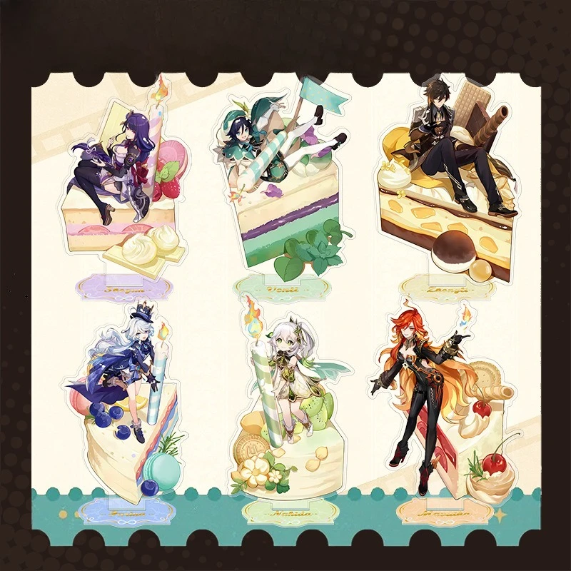 Акриловые фигурки-подставки Genshin Impact: Фокалор, Фурина, Нахида, Мавуика, Пиро Архонт, Моракс, Бэлзебул, Барбатос
Акриловые фигурки-подставки Genshin Impact: Фокалор, Фурина, Нахида, Мавуика, Пиро Архонт, Моракс, Бэлзебул, Барбатос