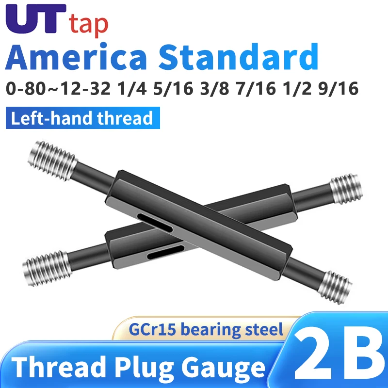 1PCS 2B Left Tooth 1"1/8 1"3/16 1"1/4 1''5/16 1''3/8 1''7/16 1''1/2 UN UNC America Standard Fine Thread Plug Gauge Measure
1PCS 2B Left Tooth 1"1/8 1"3/16 1"1/4 1''5/16 1''3/8 1''7/16 1''1/2 UN UNC America Standard Fine Thread Plug Gauge Measure