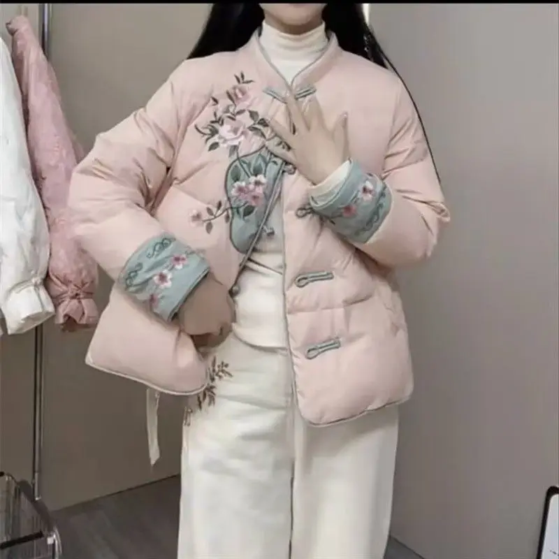 Large Size 300 Pou New Chinese Sle Patchwork Heavy Embroidery Cotton Jaet Men Women Autumn Winter ort Button up Stan...
Large Size 300 Pou New Chinese Sle Patchwork Heavy Embroidery Cotton Jaet Men Women Autumn Winter ort Button up Stan...