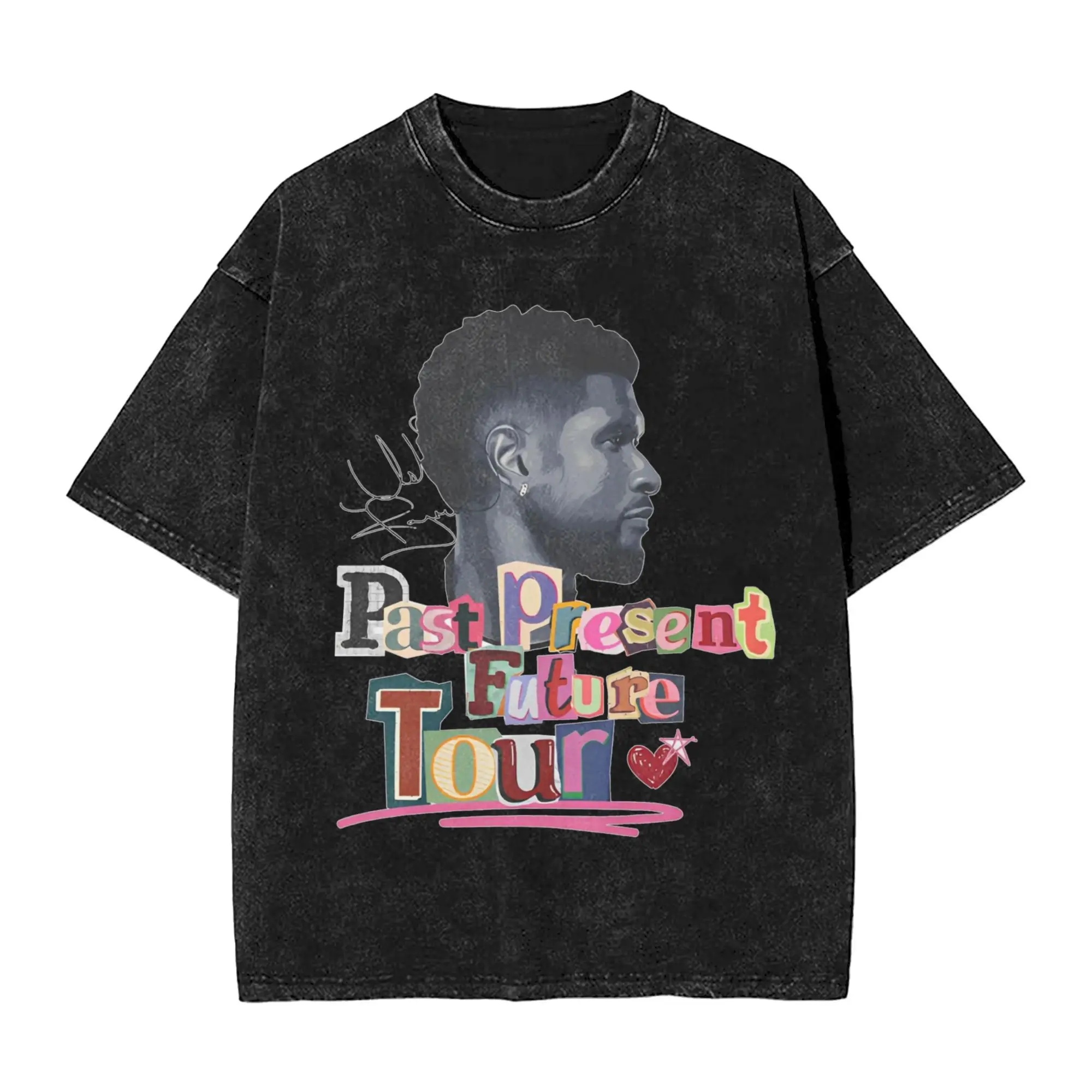 Usher Past Resent Future 2024, хлопковые футболки Tour Bootleg, новинка, футболка для мужчин, летние футболки с принтом в стиле ретро Y2K
Usher Past Resent Future 2024, хлопковые футболки Tour Bootleg, новинка, футболка для мужчин, летние футболки с принтом в стиле ретро Y2K