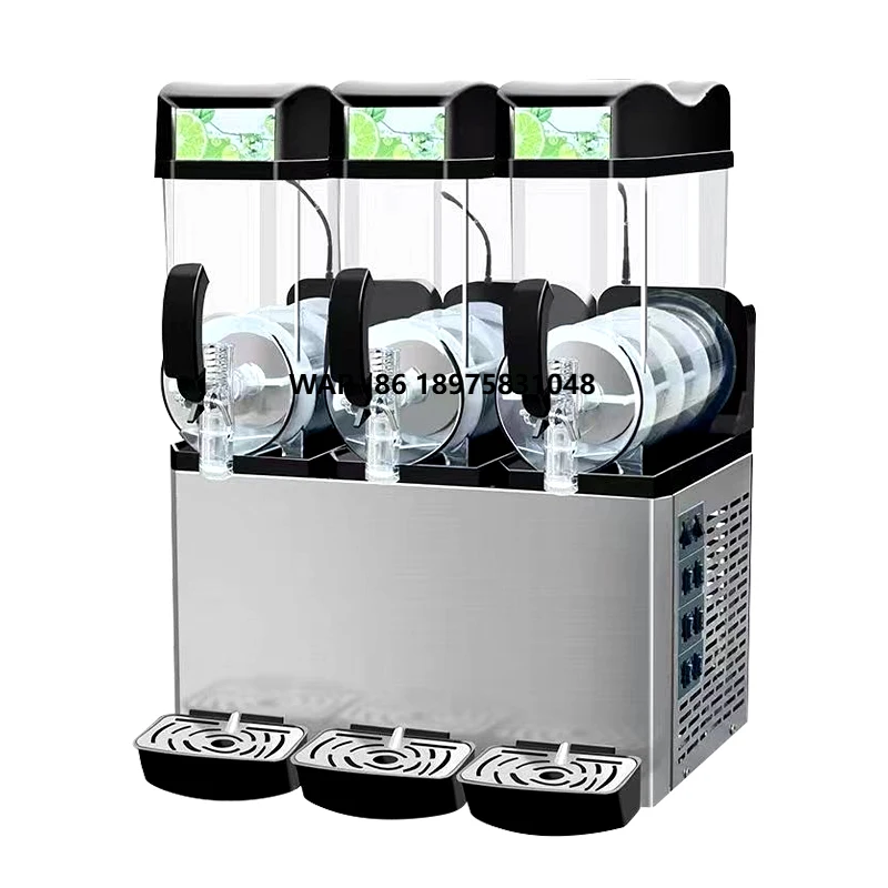 Heavy Duty Commercial Stainless Steel Granita Machine 220 Volt Electric Ice Frozen Slush 3 Cans New Condition
Heavy Duty Commercial Stainless Steel Granita Machine 220 Volt Electric Ice Frozen Slush 3 Cans New Condition