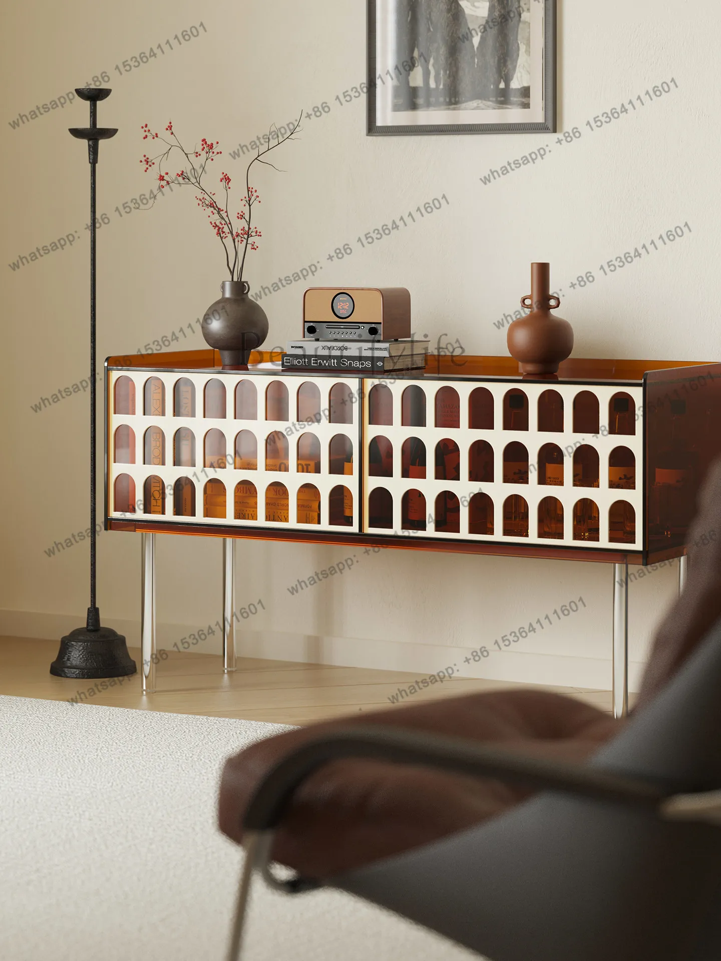 Acrylic entrance cabinet antique display decorative cabinet bedroom bedside cabinet
Acrylic entrance cabinet antique display decorative cabinet bedroom bedside cabinet