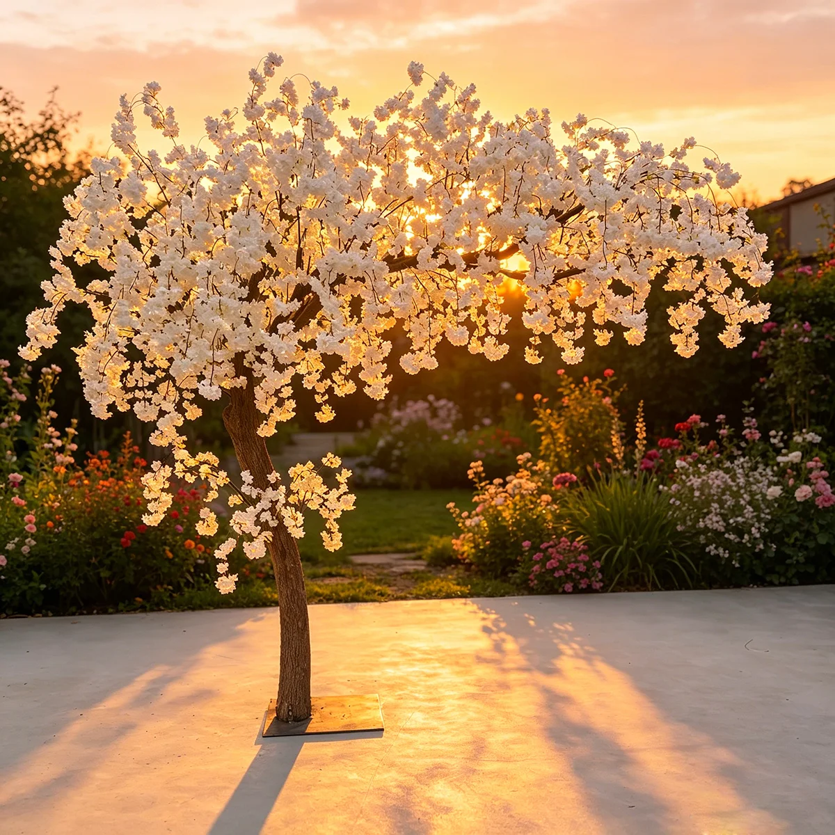 Large Weeping Artificial White Cherry Blossom Tree for Indoor Outdoor Home Office Party Wedding Decoration
Large Weeping Artificial White Cherry Blossom Tree for Indoor Outdoor Home Office Party Wedding Decoration