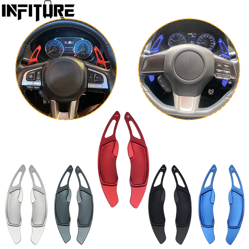 For Subaru XV BRZ Forester Outback Legacy for Toyota GT86 Car Steering Wheel Shift Paddle Shifter Gear Extension Aluminum
For Subaru XV BRZ Forester Outback Legacy for Toyota GT86 Car Steering Wheel Shift Paddle Shifter Gear Extension Aluminum