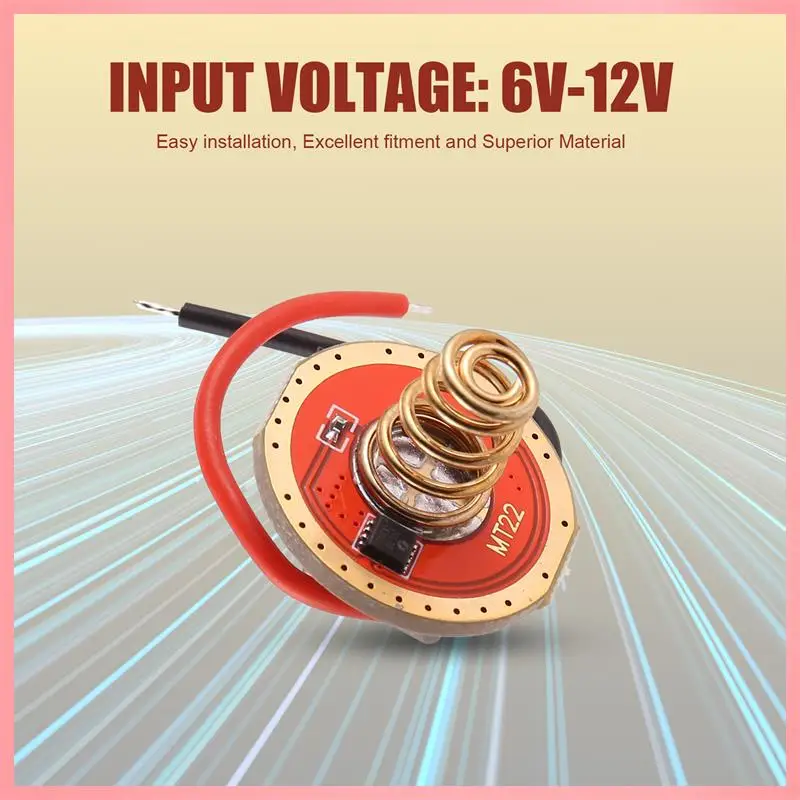 Y23A-Driver Board Module XHP70 6V LED 5A Constant Current Driver Board 22Mm Input Voltage 6-12.6V Flashlight Accessories
Y23A-Driver Board Module XHP70 6V LED 5A Constant Current Driver Board 22Mm Input Voltage 6-12.6V Flashlight Accessories