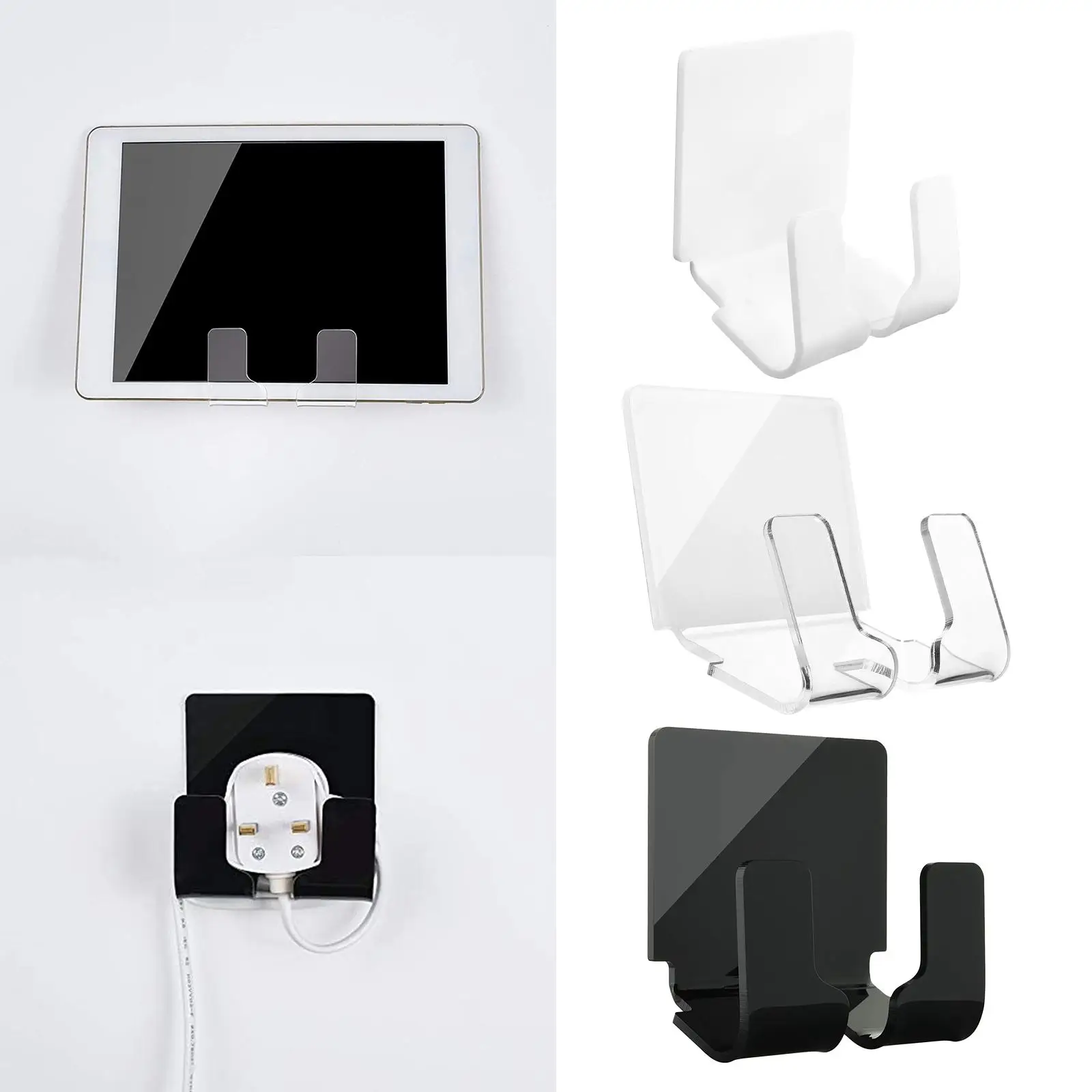 Phone Wall Charger Holder for Home Office Bedside Bracket Charging Dock
Phone Wall Charger Holder for Home Office Bedside Bracket Charging Dock