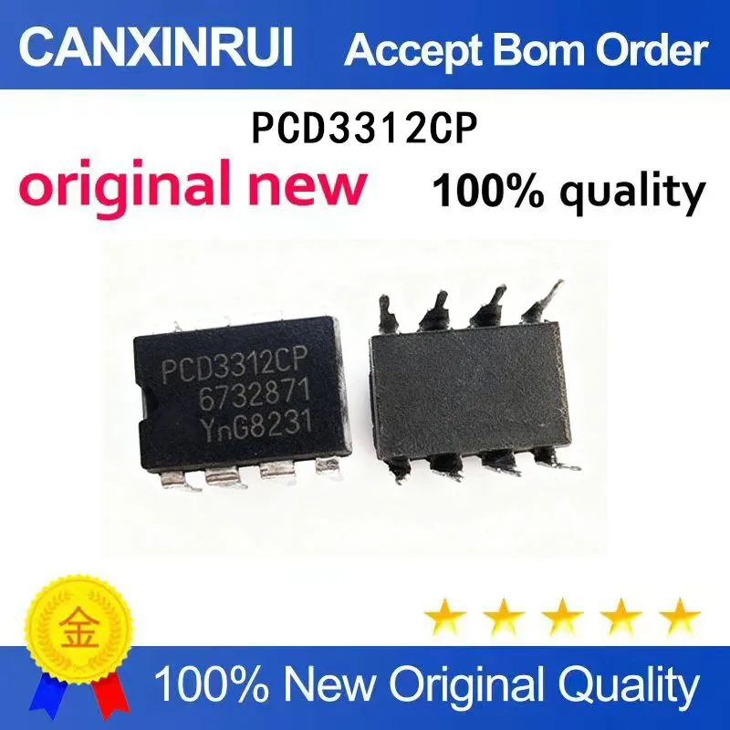 (5-100 Pieces) Brand new original PCD3312CP plug-in DIP8 modulator and demodulator chip IC
(5-100 Pieces) Brand new original PCD3312CP plug-in DIP8 modulator and demodulator chip IC