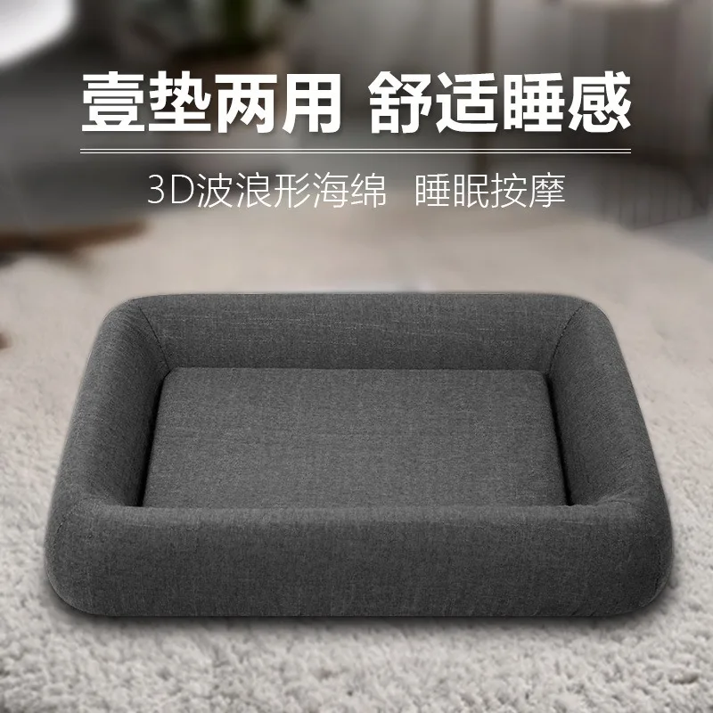 The kennel is warm in winter and can be dismantled and washed. The dog bed is golden hair, and the pet nest is surrounded by ani
The kennel is warm in winter and can be dismantled and washed. The dog bed is golden hair, and the pet nest is surrounded by ani