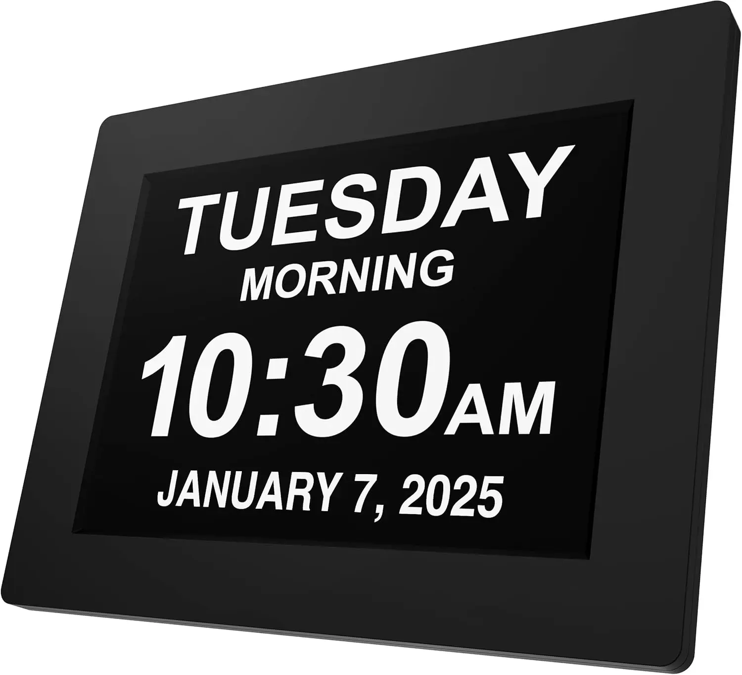 Large Digital Clock for Seniors with Day, Date, Alarms, Auto-Dimming, Multi-Language Support
Large Digital Clock for Seniors with Day, Date, Alarms, Auto-Dimming, Multi-Language Support