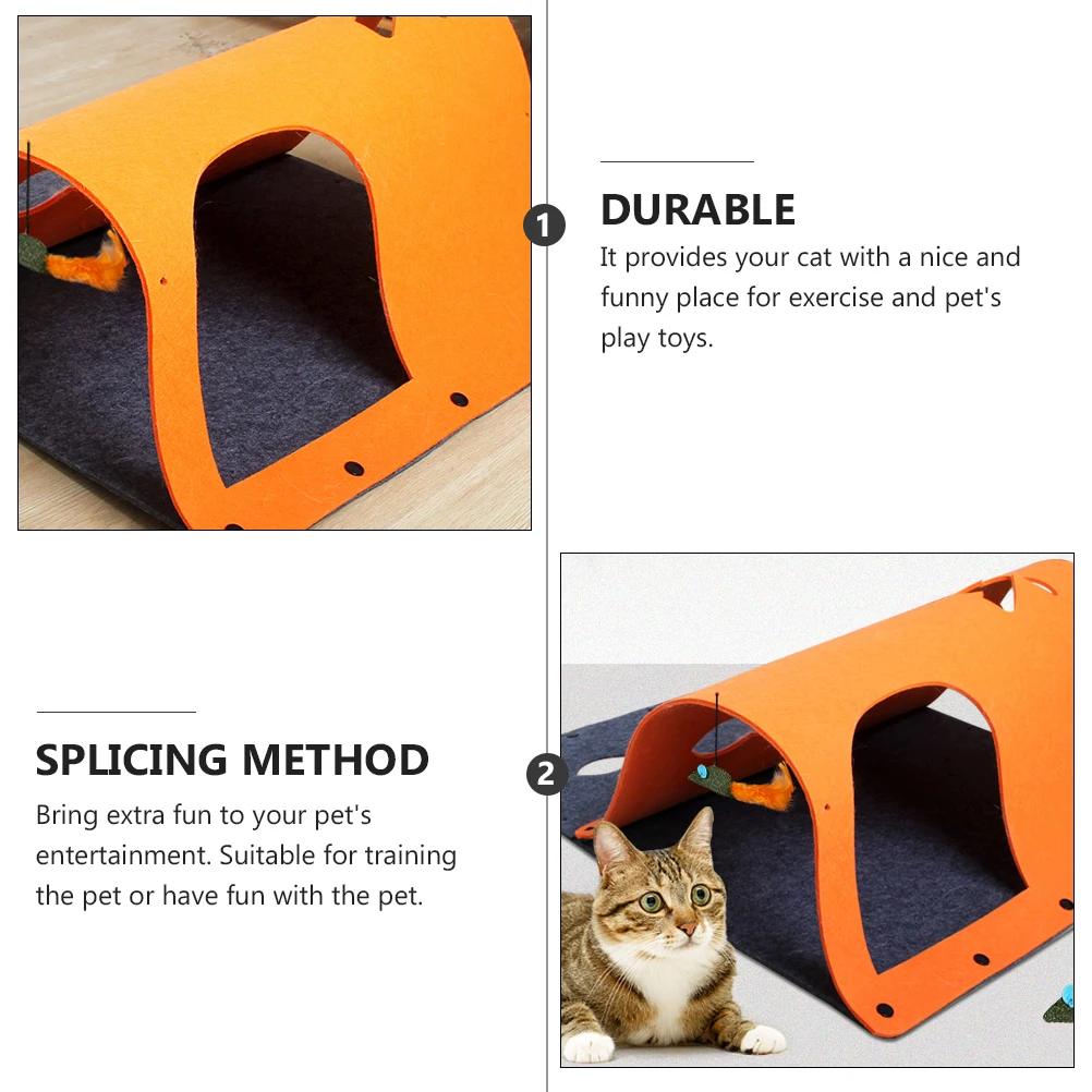 Pet Tunnel Cat Nest Tunnels Toy Splicing Methods Exercise Catnip Play Durable Material Fun Place Pet Training Entertainment
Pet Tunnel Cat Nest Tunnels Toy Splicing Methods Exercise Catnip Play Durable Material Fun Place Pet Training Entertainment