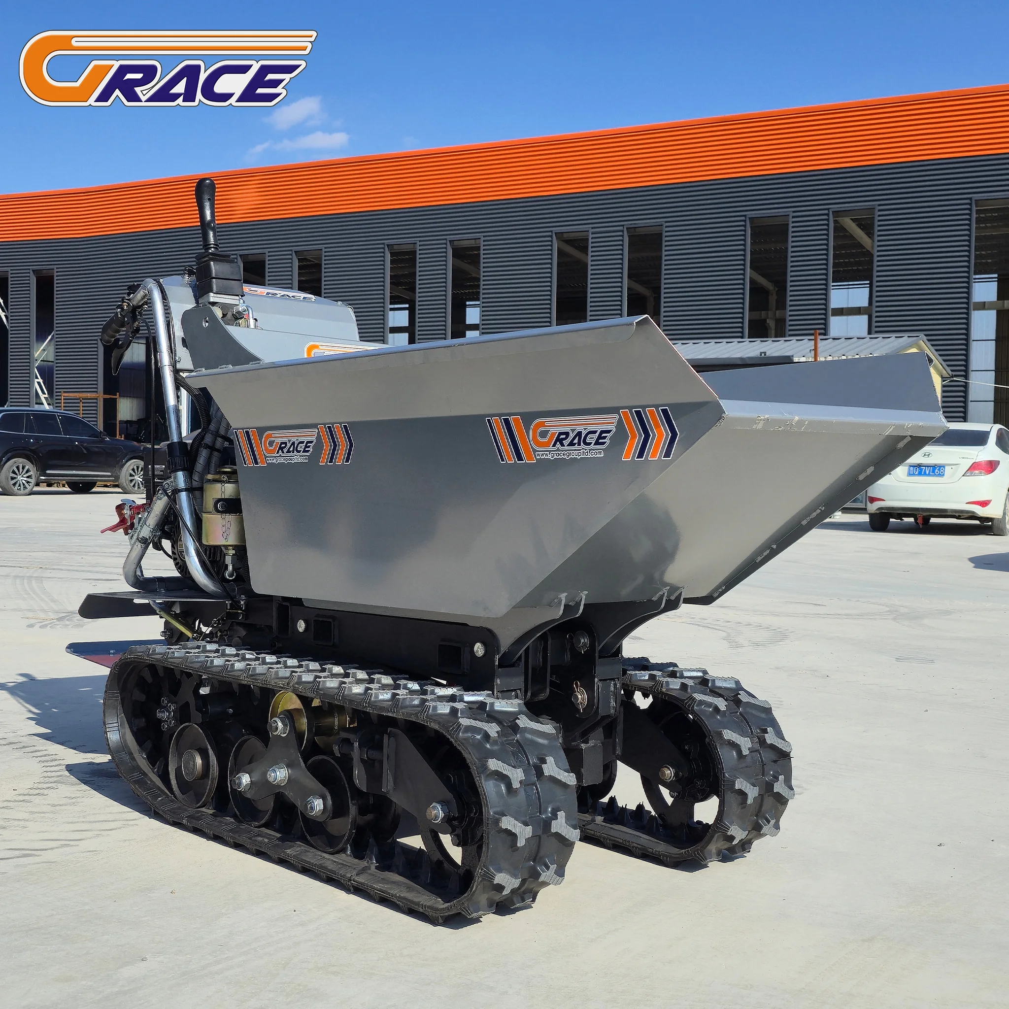 15HP Full Hydraulic Crawler Dumper 500kg Load Construction Site Mini Track Hydraulic Dumper
15HP Full Hydraulic Crawler Dumper 500kg Load Construction Site Mini Track Hydraulic Dumper