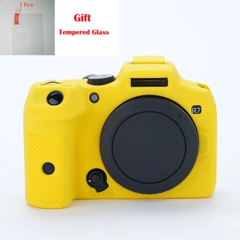 Photography Case For Canon EOS R7 Soft Silicone Rubber Camera Protective Body Case Cover DSLR R7 + free tempered film
Photography Case For Canon EOS R7 Soft Silicone Rubber Camera Protective Body Case Cover DSLR R7 + free tempered film