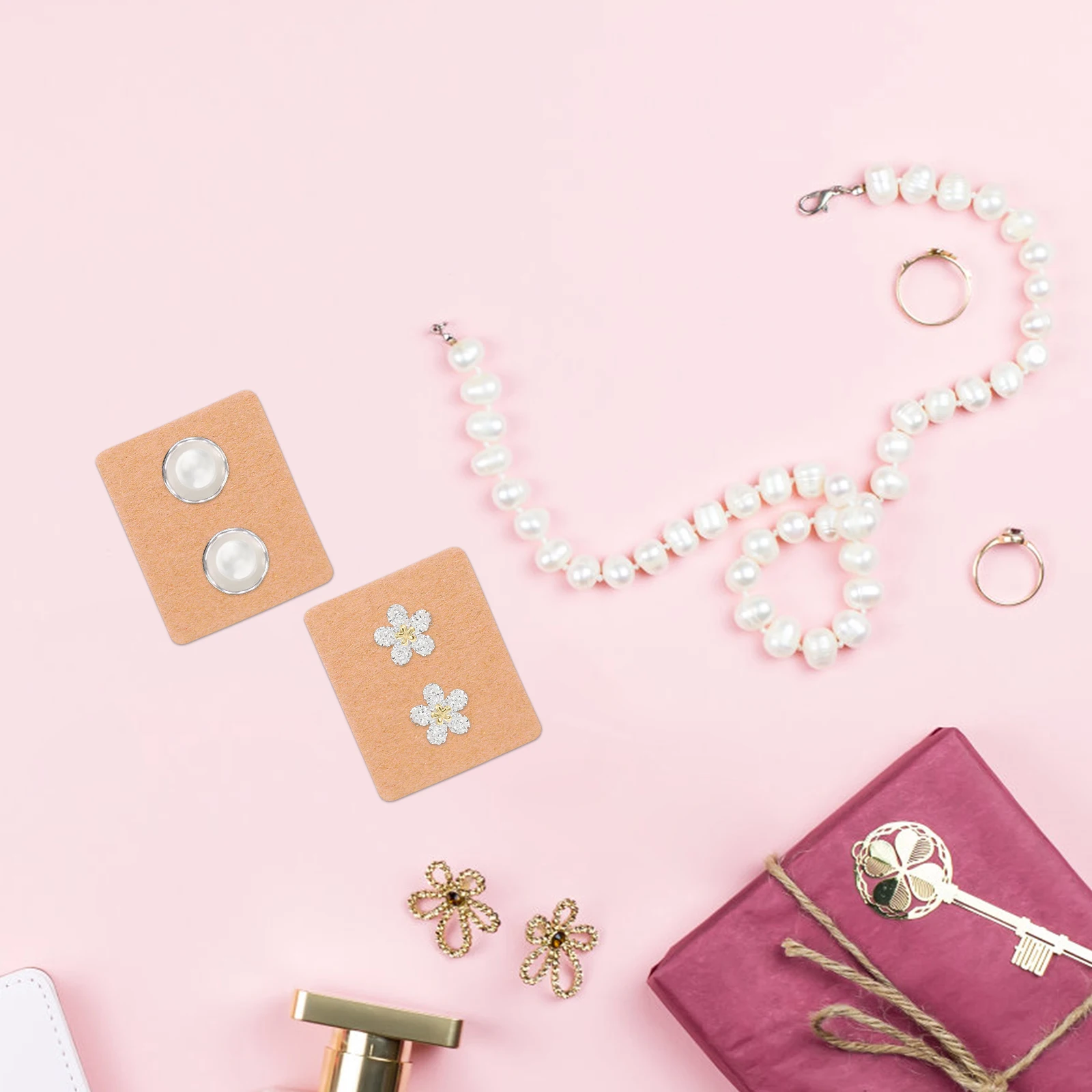 200 Pcs Earring Display Cards Kraft Paper Ear Stud Tags With Holes For Jewelry Packaging And Showcase
200 Pcs Earring Display Cards Kraft Paper Ear Stud Tags With Holes For Jewelry Packaging And Showcase