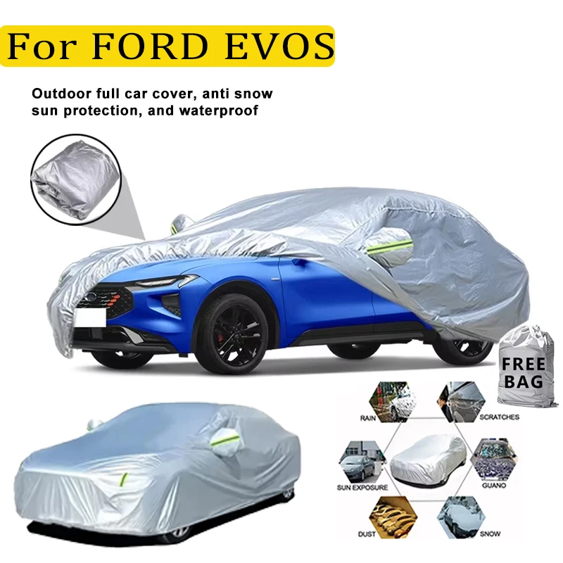 For FORD EVOS Car Cover Outdoor Protection Full Exterior Snow Cover SunshadeDustproof Protection Cover Car Accessories
For FORD EVOS Car Cover Outdoor Protection Full Exterior Snow Cover SunshadeDustproof Protection Cover Car Accessories