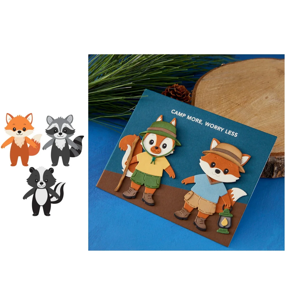 March 2026 Summer Camp Trailside Trio Metal Cutting Dies Clear Stamps Stencil For DIY Decorating Scrapbook Card Embossing Craft
March 2026 Summer Camp Trailside Trio Metal Cutting Dies Clear Stamps Stencil For DIY Decorating Scrapbook Card Embossing Craft