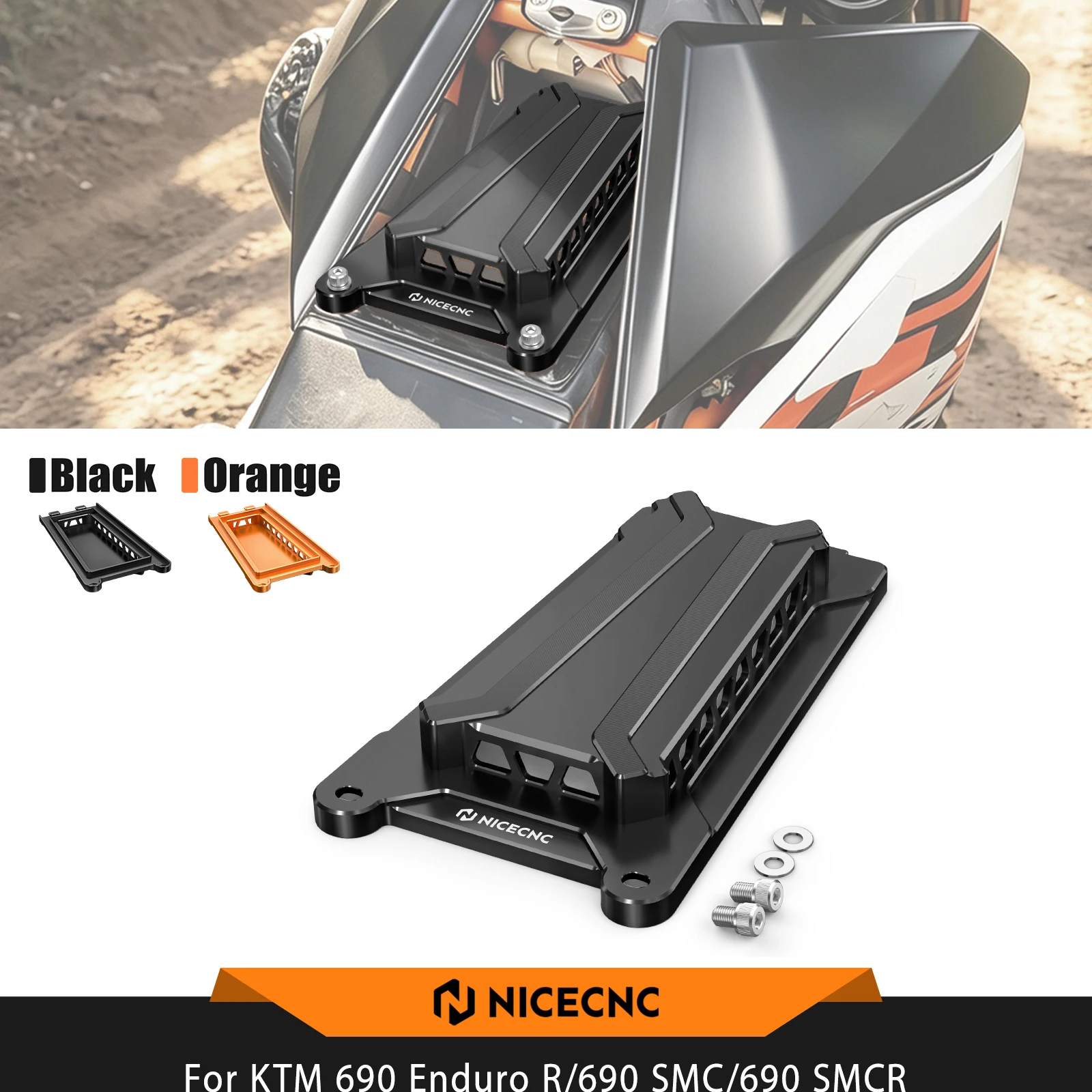 For KTM 690 Enduro R 690 SMC /SMCR /RALLY 2008-2025 Air Box Top Cover For Husqvarna 701 Enduro/ Supermoto 2016-2025 GasGas 700
For KTM 690 Enduro R 690 SMC /SMCR /RALLY 2008-2025 Air Box Top Cover For Husqvarna 701 Enduro/ Supermoto 2016-2025 GasGas 700