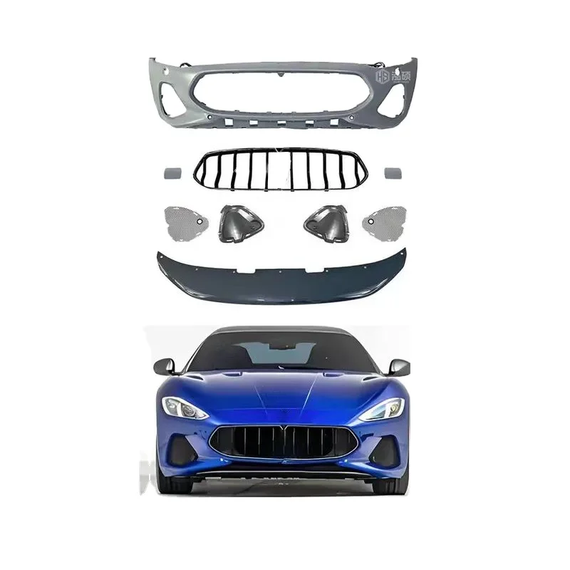 Car Accessories PP Material Front Bumper Assembly For Maserati GranTurismo GTS Front Bumper Grille Body Kit
Car Accessories PP Material Front Bumper Assembly For Maserati GranTurismo GTS Front Bumper Grille Body Kit