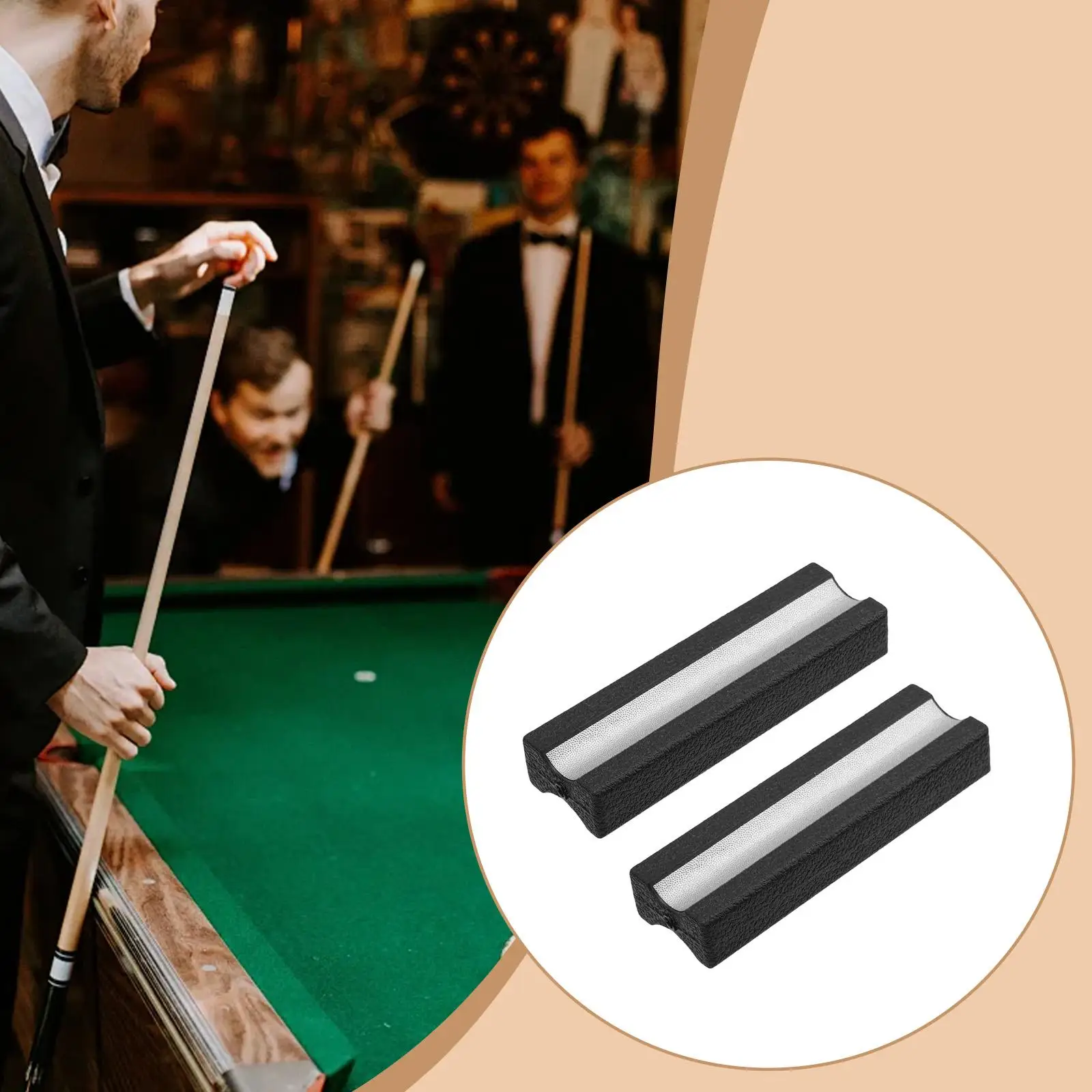 2 Pieces Pool Cue Tip Shapers Burnisher Parts Multifunctional Improve Cue Accuracy Lightweight Snooker Supplies Repair Tool
2 Pieces Pool Cue Tip Shapers Burnisher Parts Multifunctional Improve Cue Accuracy Lightweight Snooker Supplies Repair Tool