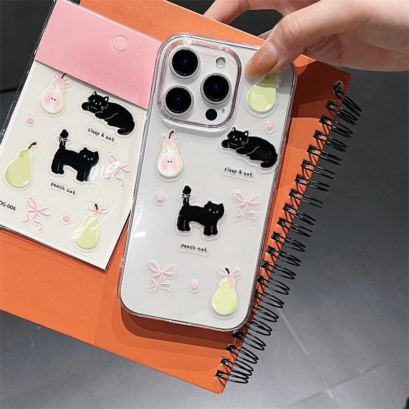 Kawaii Cat & Bow Stickers Cute Polka Dot Cartoon Decals for DIY Craft Card Making Scrapbooking Album Art Project Supplies
Kawaii Cat & Bow Stickers Cute Polka Dot Cartoon Decals for DIY Craft Card Making Scrapbooking Album Art Project Supplies