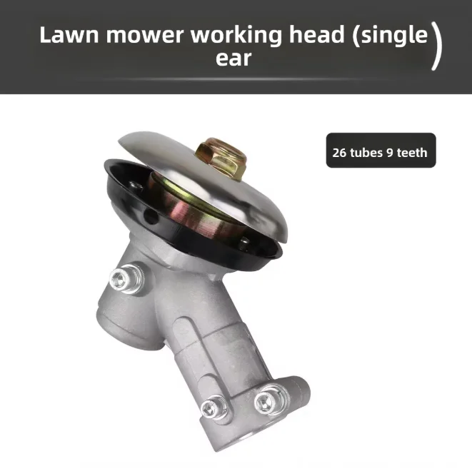 26 Teeth 9 Teeth Gear Box Assembly Single Double Ear Working Head For Grass Trimmer Brush Cutter Farm Machinery Parts
26 Teeth 9 Teeth Gear Box Assembly Single Double Ear Working Head For Grass Trimmer Brush Cutter Farm Machinery Parts