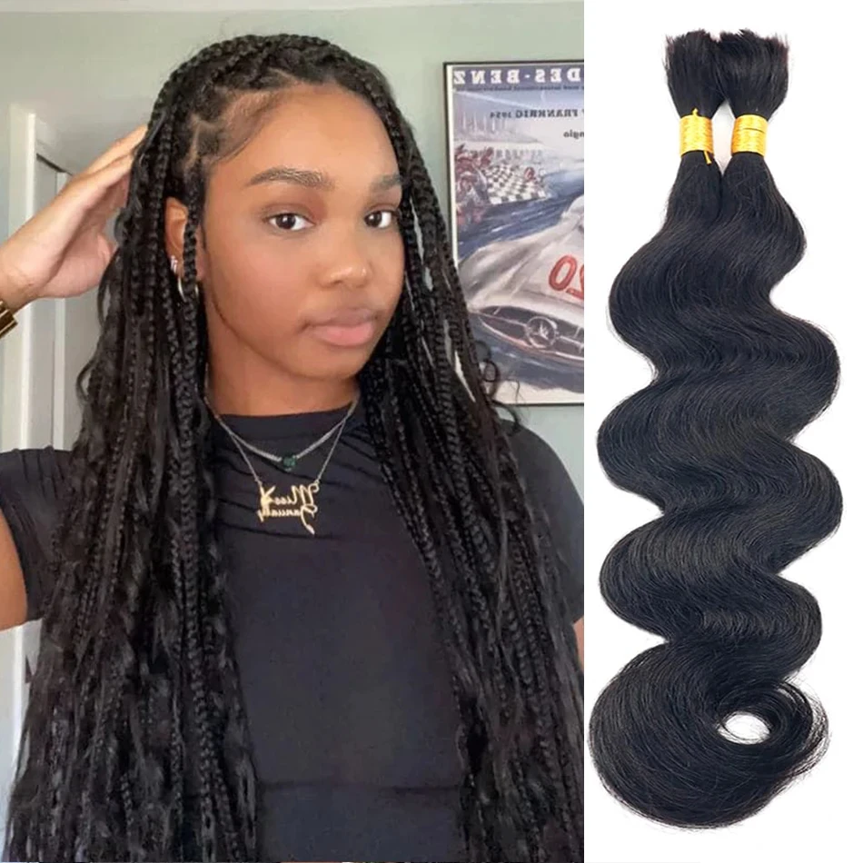 Натуральные волосы Body Wave для плетения кос, 100% необработанные бразильские натуральные волосы для наращивания, волосы для плетения кос.
Натуральные волосы Body Wave для плетения кос, 100% необработанные бразильские натуральные волосы для наращивания, волосы для плетения кос.