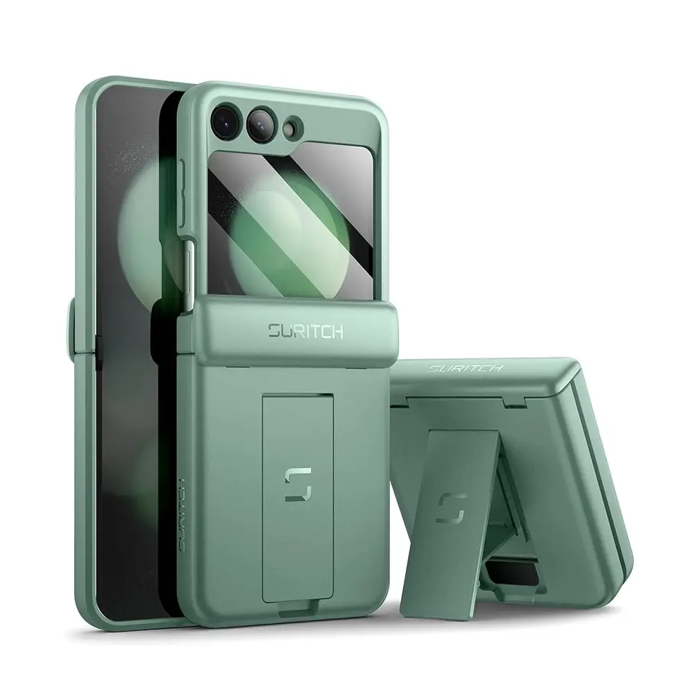 for Samsung Galaxy Z Flip 5 Case with Built-in Screen Protector & Kickstand & Hinge Protection, Full-Body Shockproof Protect
for Samsung Galaxy Z Flip 5 Case with Built-in Screen Protector & Kickstand & Hinge Protection, Full-Body Shockproof Protect