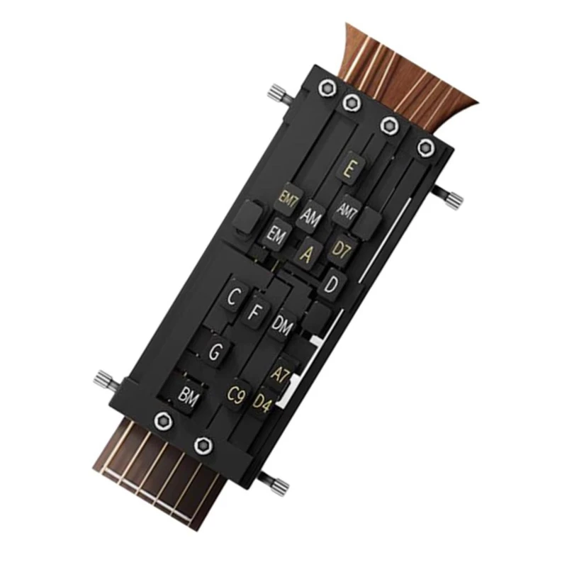 Guitar Chord Trainer For Beginners - Portable Practice Tool With Learning System For Guitar Chords And Scales
Guitar Chord Trainer For Beginners - Portable Practice Tool With Learning System For Guitar Chords And Scales