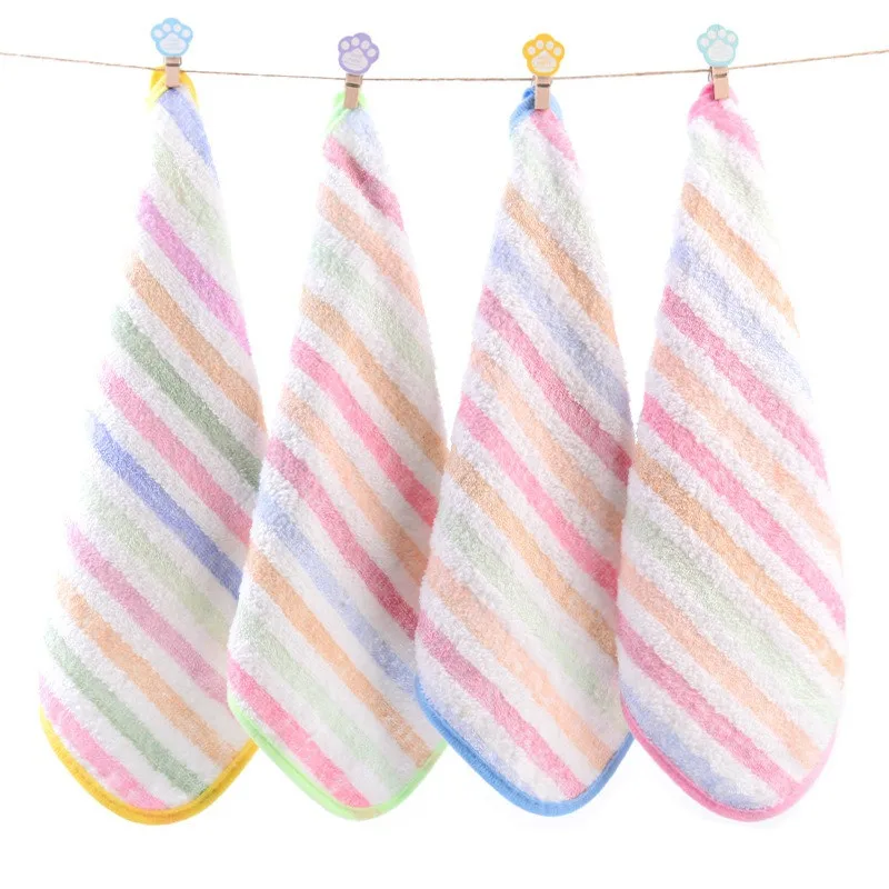1Pc 25x25cm Rainbow Color Striped Cotton Super Soft Absorbent Bathroom Children Kids Baby Square Face Towel
1Pc 25x25cm Rainbow Color Striped Cotton Super Soft Absorbent Bathroom Children Kids Baby Square Face Towel