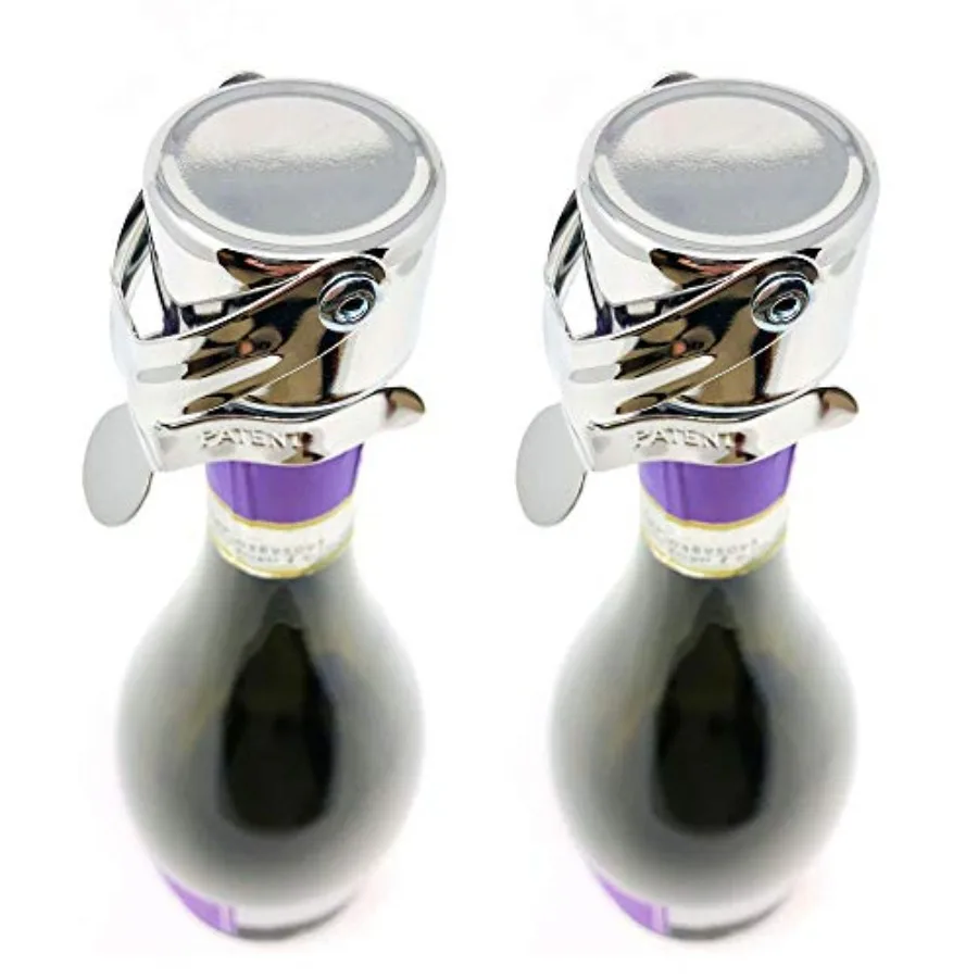 Champagne Stoppers by - Patented Seal - Made in Italy - Professional Grade WAF Champagne Bottle Stopper - Prosecco, Cava, and S
Champagne Stoppers by - Patented Seal - Made in Italy - Professional Grade WAF Champagne Bottle Stopper - Prosecco, Cava, and S