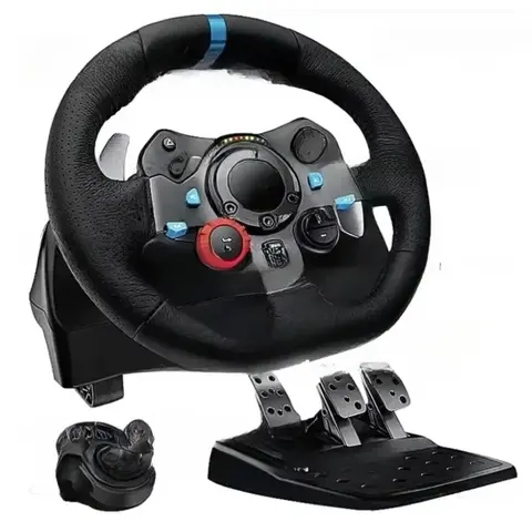 G29 G920 G923 Racing Simulator Game Steering Wheel; Easy To Install; Second Hand.