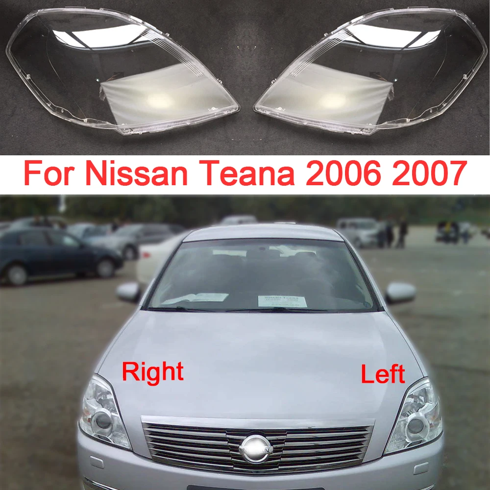 Car Headlight Glass For Nissan Teana 2006 2007 Replacement Lampshade Transparent Headlamp Lens Cover Car Accessories
Car Headlight Glass For Nissan Teana 2006 2007 Replacement Lampshade Transparent Headlamp Lens Cover Car Accessories