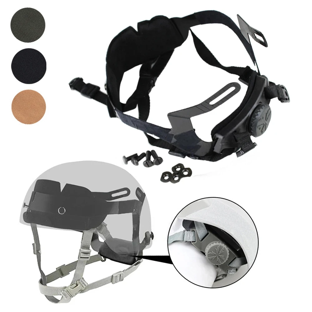 Tactical Helmet Adjustable Inner Suspension Strap Fast Helmet Airsoft Hunting Shooting Accessories
Tactical Helmet Adjustable Inner Suspension Strap Fast Helmet Airsoft Hunting Shooting Accessories