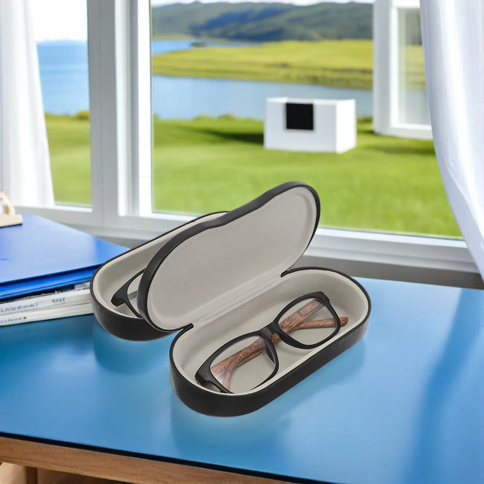 Double Layer Large Hard Shell Sunglasses Case Protective Eyeglasses Storage Box for Men Women Kids Spectacles Goggles Travel
Double Layer Large Hard Shell Sunglasses Case Protective Eyeglasses Storage Box for Men Women Kids Spectacles Goggles Travel