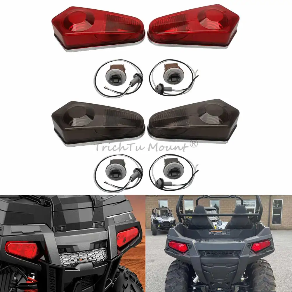 For Polaris RZR Sportsman 570 800 850 900 1000 XP EPS 2009-2025 UTV ATV Rear Tail Light Housing Lampshade w/ Wire IP67 2Pcs
For Polaris RZR Sportsman 570 800 850 900 1000 XP EPS 2009-2025 UTV ATV Rear Tail Light Housing Lampshade w/ Wire IP67 2Pcs