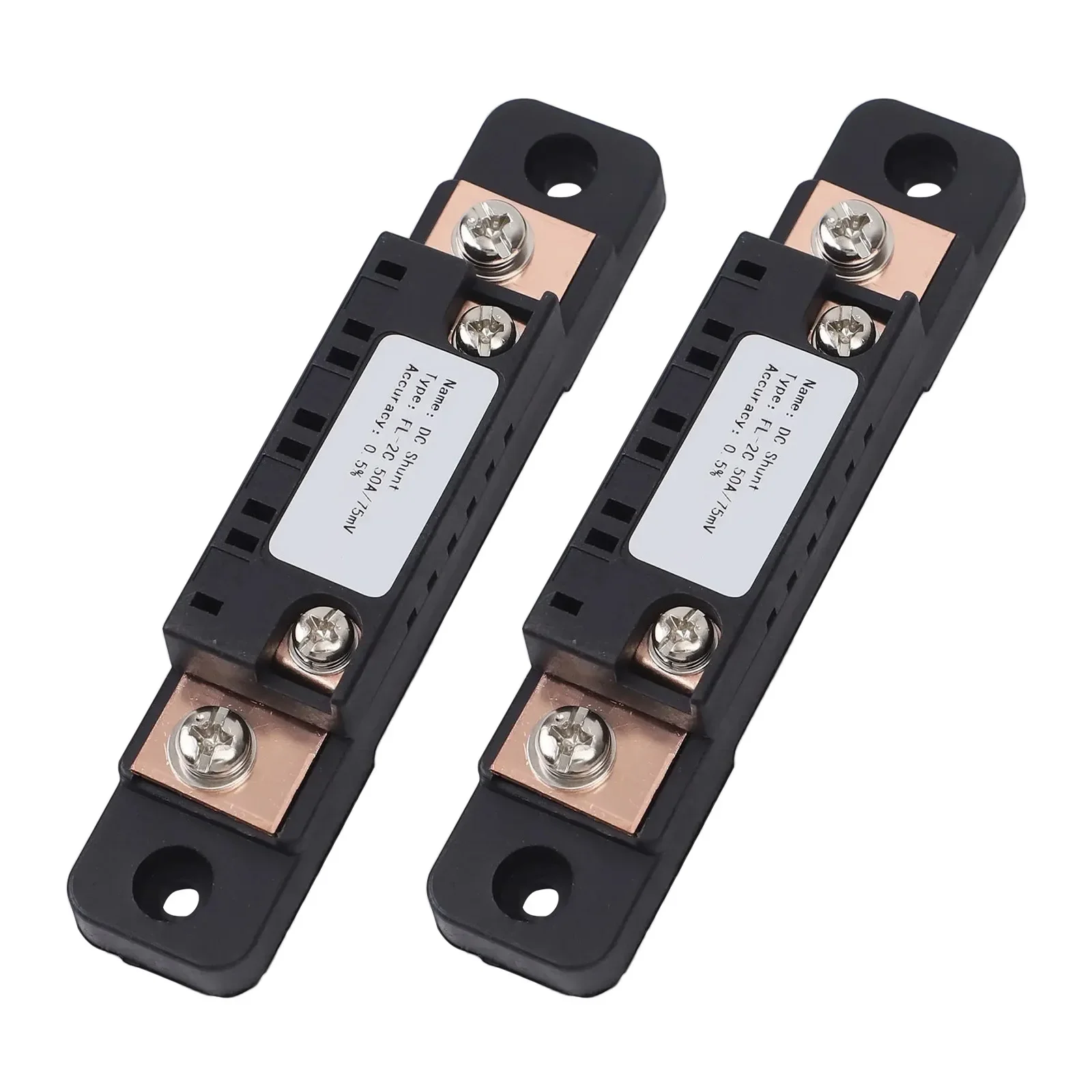 Accurate and Reliable Dual Pack of FL2C DC Shunts Rated at Up to 50 Amps with a Maximum Voltage Drop of Only 75mV
Accurate and Reliable Dual Pack of FL2C DC Shunts Rated at Up to 50 Amps with a Maximum Voltage Drop of Only 75mV